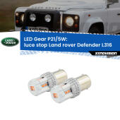 P21/5W: Lampadine LED Rosse Gear