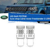 P21/5W: LED Bolt Rossi (Coppia)