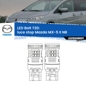 T20: LED Bolt Rossi (Coppia)