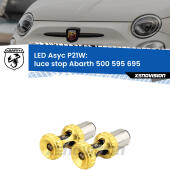 P21W: LED Asyc Canbus Rosso (Coppia)