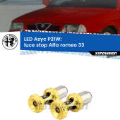 P21W: LED Asyc Canbus Rosso (Coppia)