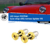 P21/5W: Asyc LED Rossi (Coppia)