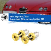 P21/5W: Asyc LED Rossi (Coppia)