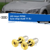 P21W: LED Asyc Canbus Rosso (Coppia)