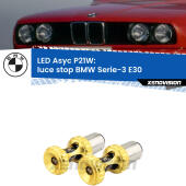 P21W: LED Asyc Canbus Rosso (Coppia)