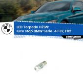H21W (BAY9S): LED Torpedo Canbus Rosso
