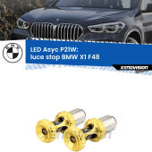 P21W: LED Asyc Canbus Rosso (Coppia)