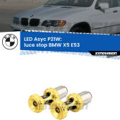P21W: LED Asyc Canbus Rosso (Coppia)