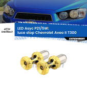 P21/5W: Asyc LED Rossi (Coppia)