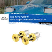 P21/5W: Asyc LED Rossi (Coppia)