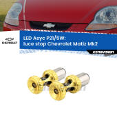 P21/5W: Asyc LED Rossi (Coppia)