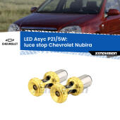 P21/5W: Asyc LED Rossi (Coppia)