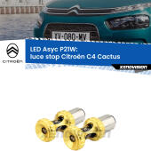 P21W: LED Asyc Canbus Rosso (Coppia)