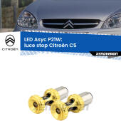 P21W: LED Asyc Canbus Rosso (Coppia)
