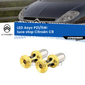 P21/5W: Asyc LED Rossi (Coppia)