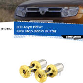 P21W: LED Asyc Canbus Rosso (Coppia)
