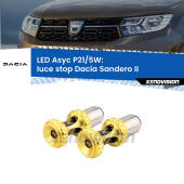 P21/5W: Asyc LED Rossi (Coppia)