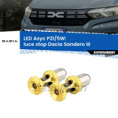 P21/5W: Asyc LED Rossi (Coppia)