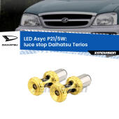 P21/5W: Asyc LED Rossi (Coppia)