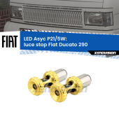 P21/5W: Asyc LED Rossi (Coppia)