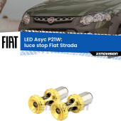 P21W: LED Asyc Canbus Rosso (Coppia)