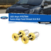 P21/5W: Asyc LED Rossi (Coppia)