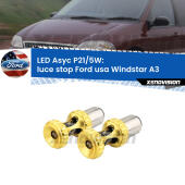 P21/5W: Asyc LED Rossi (Coppia)