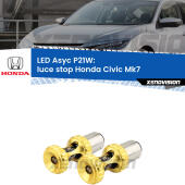 P21W: LED Asyc Canbus Rosso (Coppia)