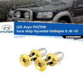 P21/5W: Asyc LED Rossi (Coppia)