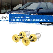 P21/5W: Asyc LED Rossi (Coppia)
