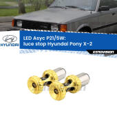 P21/5W: Asyc LED Rossi (Coppia)