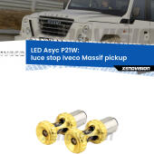 P21W: LED Asyc Canbus Rosso (Coppia)