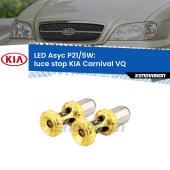 P21/5W: Asyc LED Rossi (Coppia)