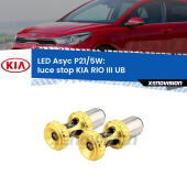 P21/5W: Asyc LED Rossi (Coppia)