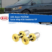 P21/5W: Asyc LED Rossi (Coppia)