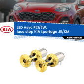 P21/5W: Asyc LED Rossi (Coppia)