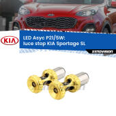 P21/5W: Asyc LED Rossi (Coppia)