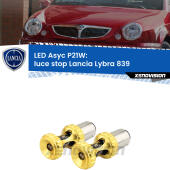 P21W: LED Asyc Canbus Rosso (Coppia)