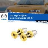 P21/5W: Asyc LED Rossi (Coppia)