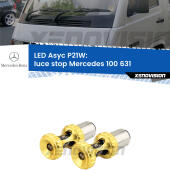 P21W: LED Asyc Canbus Rosso (Coppia)