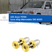 P21W: LED Asyc Canbus Rosso (Coppia)