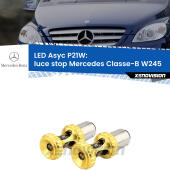 P21W: LED Asyc Canbus Rosso (Coppia)