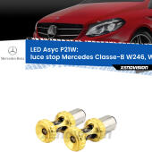 P21W: LED Asyc Canbus Rosso (Coppia)