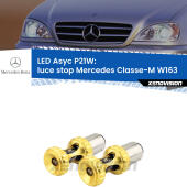P21W: LED Asyc Canbus Rosso (Coppia)
