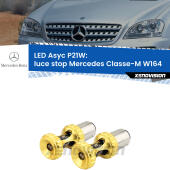 P21W: LED Asyc Canbus Rosso (Coppia)