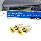 P21/5W: Asyc LED Rossi (Coppia)