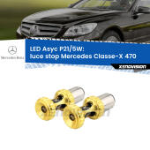 P21/5W: Asyc LED Rossi (Coppia)