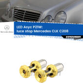 P21W: LED Asyc Canbus Rosso (Coppia)