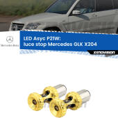 P21W: LED Asyc Canbus Rosso (Coppia)