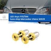 P21/5W: Asyc LED Rossi (Coppia)